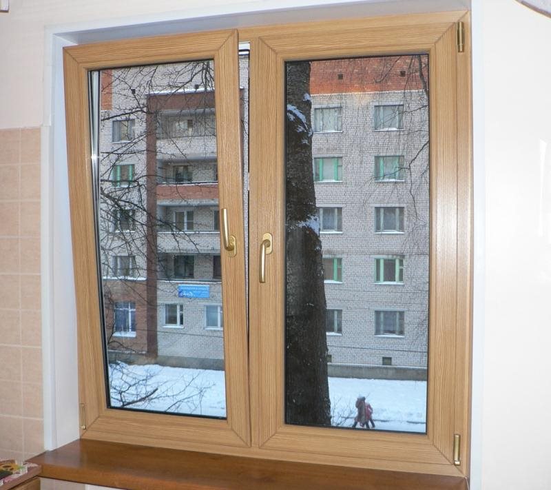 Ламинированное окно от 1160 руб/шт