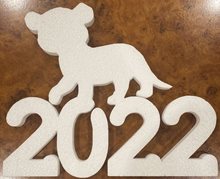 Год 2022 с тигренком (27*18см)