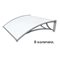 Козырьки STOPrain 120x93x28