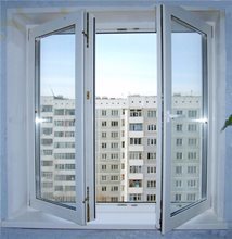 Окно штульповое (распашное) Рехау от 7 000 руб/шт