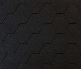 Черепица RoofShield Фемели Эко Лайт Модерн Графитно-черный