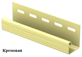 J-планка 20мм 3,05м Ю-ПЛАСТ Классика